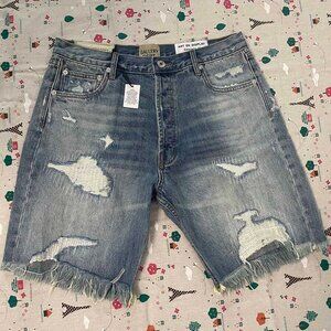 Gallery Dept Ripped Denim Shorts